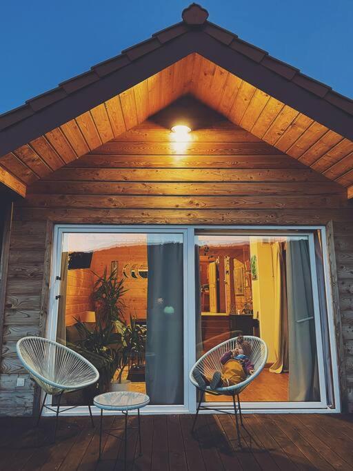Polanka Beskid Niski Cute Cabin With Spectacular Views Hanczowa Eksteriør bilde