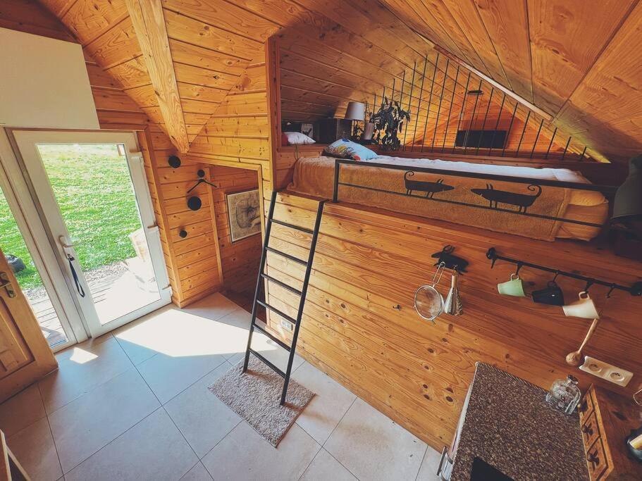 Polanka Beskid Niski Cute Cabin With Spectacular Views Hanczowa Eksteriør bilde