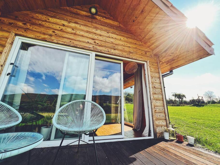 Polanka Beskid Niski Cute Cabin With Spectacular Views Hanczowa Eksteriør bilde